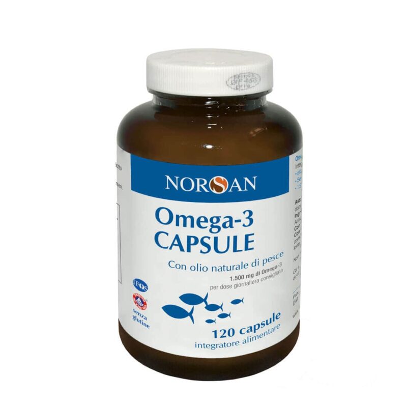 Packshot integratore Norsan Omega 3 Capsule