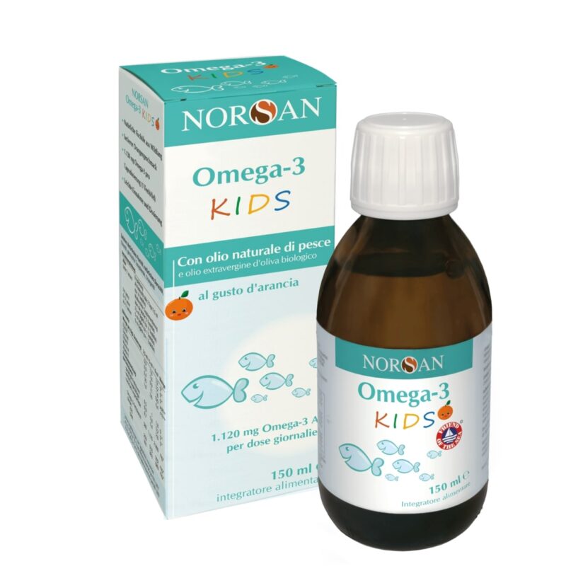 Packshot integratore Norsan Omega 3 KIDS