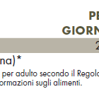 Tabella con valori nutrizionali ZREEN L-Glutammina