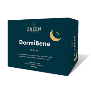 Packshot Integratore alimentare ZREEN DormiBene