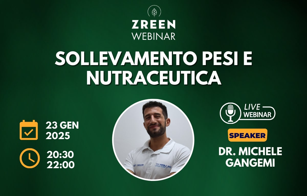 Copertina webinar: info evento e foto profilo del Dr. Michele Gangemi